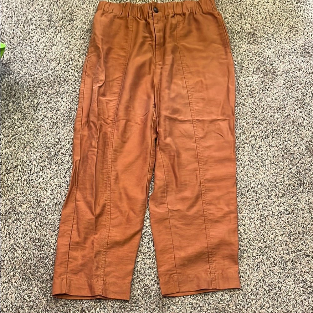 Casual orange Pants